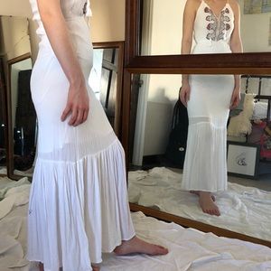 LA heart’s Mediterranean style linen dress